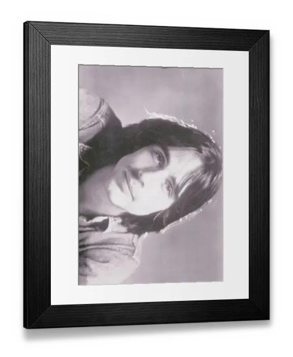 Framed Print : Portrait of Jackson Browne Framed Print : Portrait of Jackson Browne