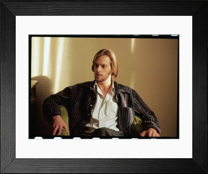 Framed Print : Portrait of Keith Carridine Framed Print : Portrait of Keith Carridine