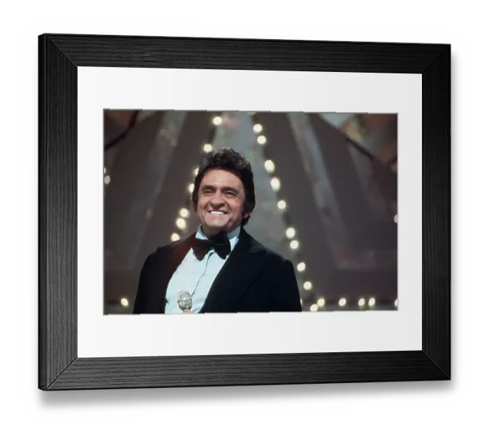 Framed Print : Country Singer Johnny Cash Framed Print : Country Singer Johnny Cash