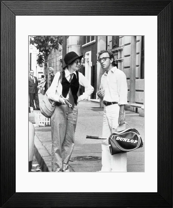 Framed Print : Diane Keaton and Woody Allen in Annie Hall Framed Print : Diane Keaton and Woody Allen in Annie Hall
