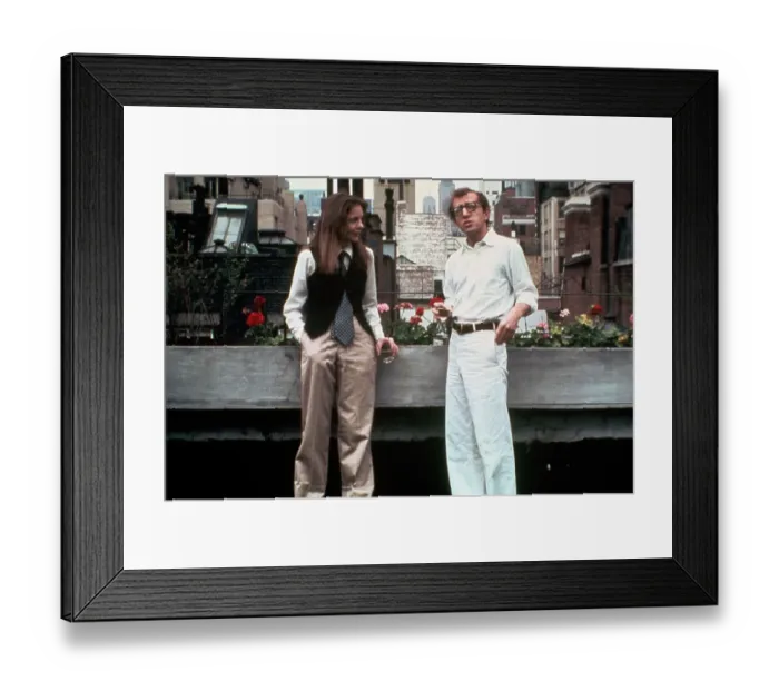 Framed Print : Woody Allen and Diane Keaton in Annie Hall Framed Print : Woody Allen and Diane Keaton in Annie Hall