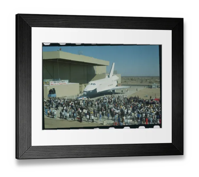 Framed Print : Enterprise Space Shuttle Mock-Up Framed Print : Enterprise Space Shuttle Mock-Up