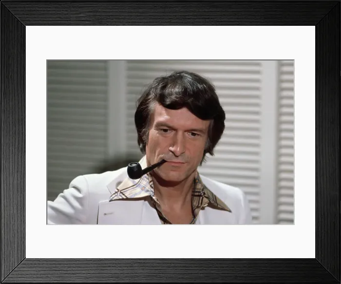 Framed Print : Playboy Enterprises Founder Hugh Hefner Framed Print : Playboy Enterprises Founder Hugh Hefner