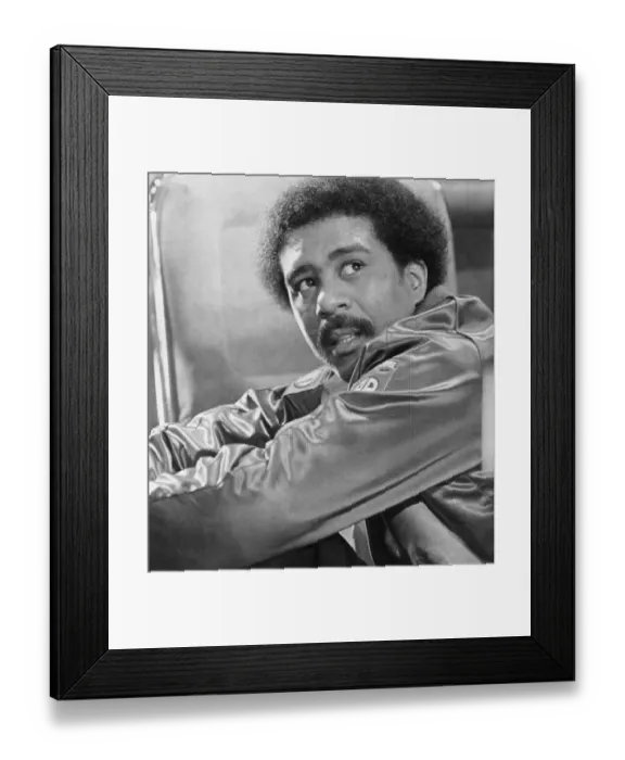 Framed Print : Comedian Richard Pryor Wearing Leather Jacket Framed Print : Comedian Richard Pryor Wearing Leather Jacket