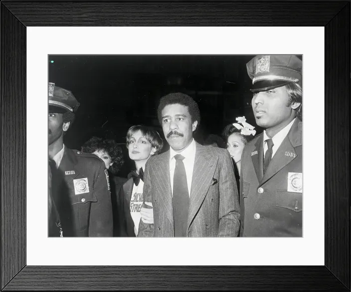 Framed Print : Richard Pryor at Premiere