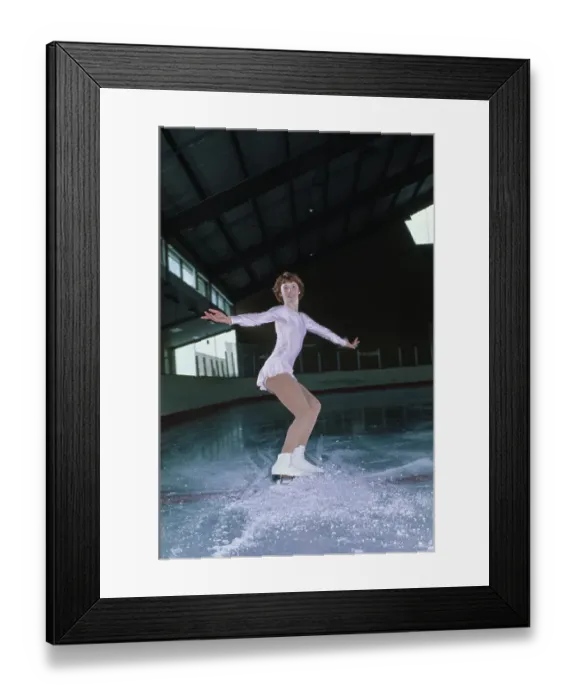 Framed Print : Figure Skater Tracy Doyle Framed Print : Figure Skater Tracy Doyle