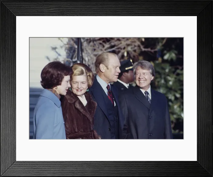 Framed Print : President Ford And President-Elect Carter Framed Print : President Ford And President-Elect Carter