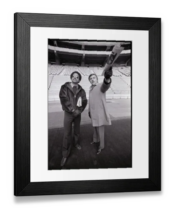 Framed Print : Reggie Jackson W / Expos Field Manager Framed Print : Reggie Jackson W / Expos Field Manager