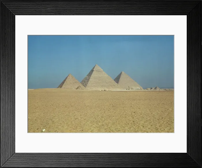 Framed Print : Pyramids Of Giza Framed Print : Pyramids Of Giza