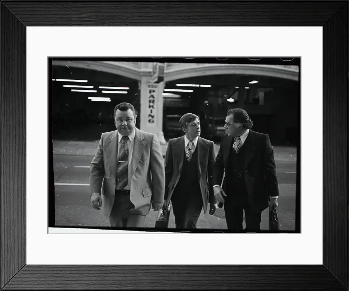 Framed Print : F. Lee Bailey and Albert Johnson Framed Print : F. Lee Bailey and Albert Johnson