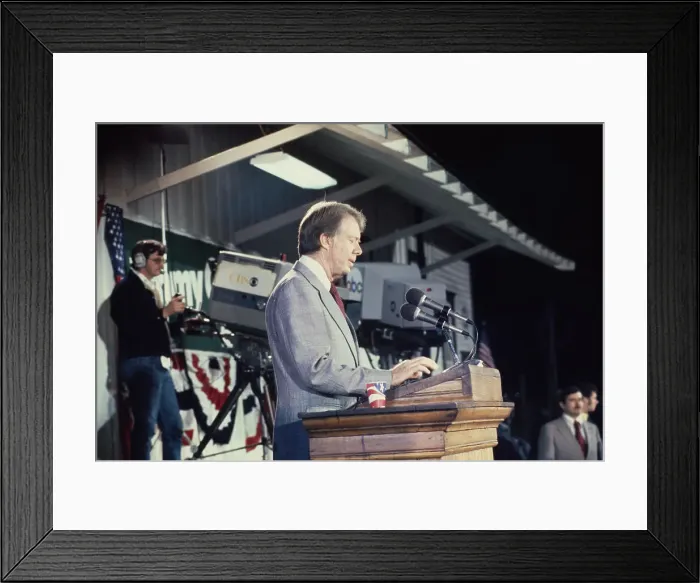 Framed Print : President-Elect Jimmy Carter Framed Print : President-Elect Jimmy Carter