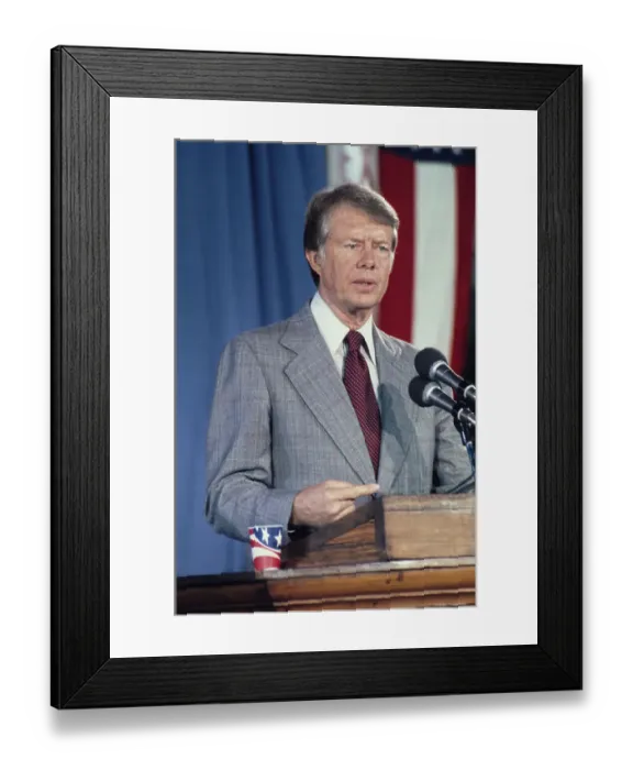 Framed Print : President-Elect Jimmy Carter Framed Print : President-Elect Jimmy Carter