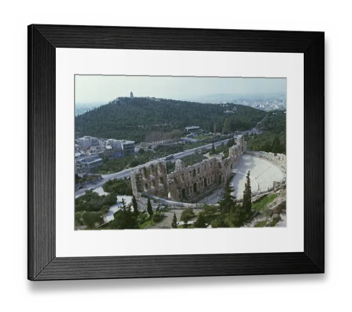 Framed Print : Odeon Of Herodes Atticus Framed Print : Odeon Of Herodes Atticus