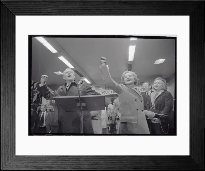 Framed Print : The Fords at the Pantlind Hotel