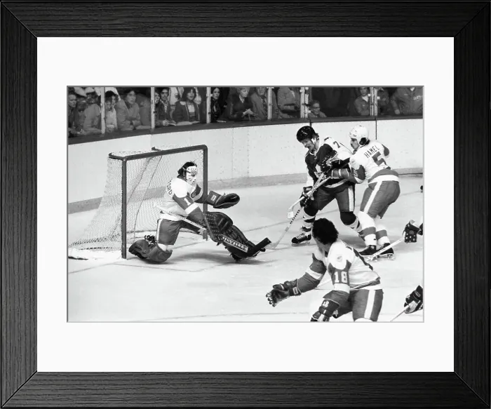 Framed Print : Detroit Red Wings Goalie Jim Rutherford Framed Print : Detroit Red Wings Goalie Jim Rutherford