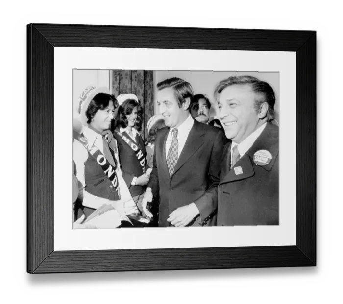 Framed Print : Mayor Angelo Errichetti Framed Print : Mayor Angelo Errichetti