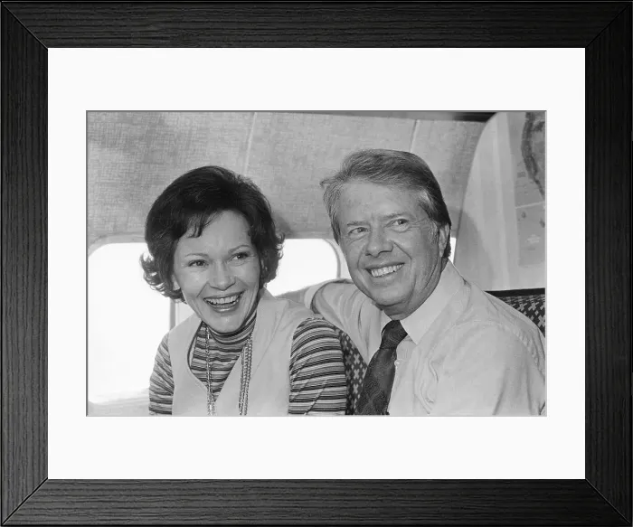Framed Print : Jimmy and Rosalynn Carter Framed Print : Jimmy and Rosalynn Carter