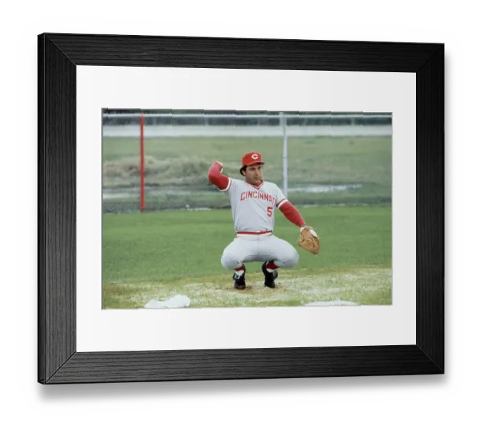 Framed Print : Baseball Player Johnny Bench Framed Print : Baseball Player Johnny Bench