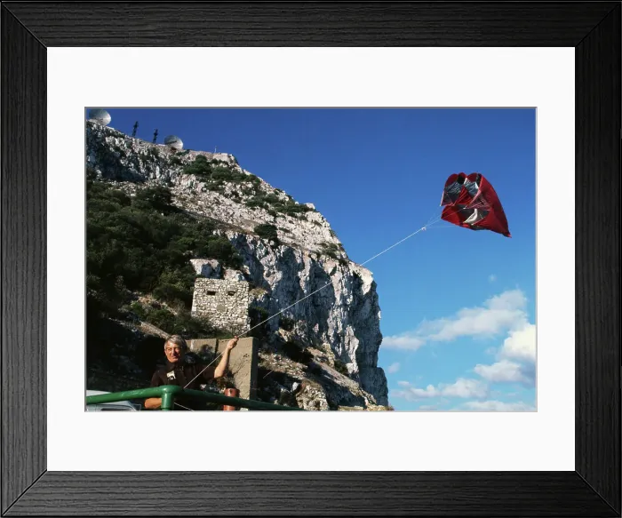 Framed Print : Ed Yost Flying a Kite Framed Print : Ed Yost Flying a Kite