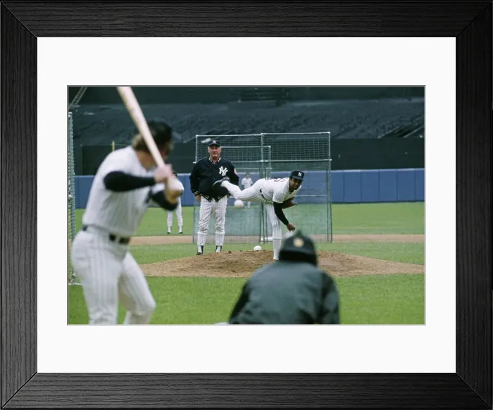 Framed Print : Dock Ellis And Bob Lemon Framed Print : Dock Ellis And Bob Lemon