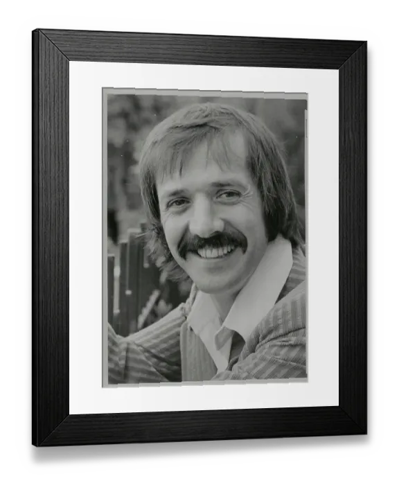 Framed Print : Portrait of Sonny Bono Framed Print : Portrait of Sonny Bono