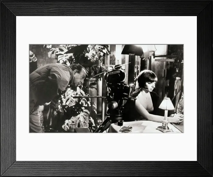 Framed Print : Liza Minnelli and Father on Movie Set Framed Print : Liza Minnelli and Father on Movie Set