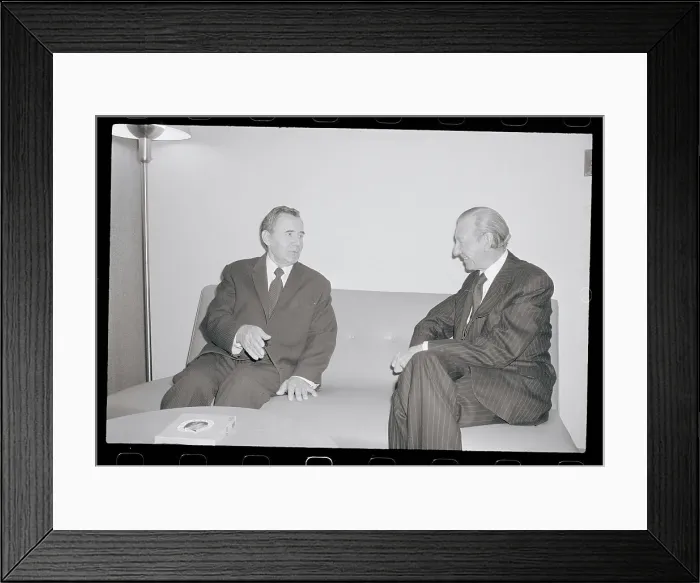 Framed Print : Andrei Gromyko, Kurt Waldheim Framed Print : Andrei Gromyko, Kurt Waldheim