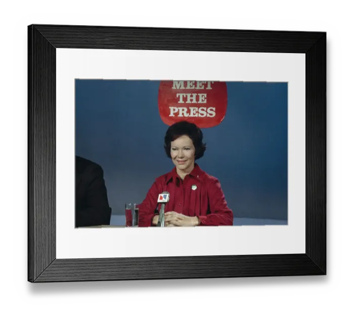 Framed Print : Rosalynn Carter