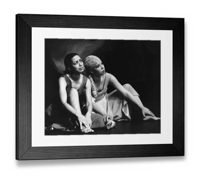 Framed Print : Ntozake Shange Acting in a Scene from Her Broadway Play Framed Print : Ntozake Shange Acting in a Scene from Her Broadway Play