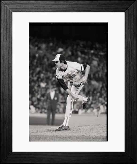 Framed Print : Full Length Action Photo Of Jim Palmer Framed Print : Full Length Action Photo Of Jim Palmer