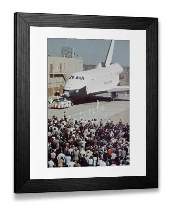 Framed Print : Space Shuttle Orbiter Framed Print : Space Shuttle Orbiter