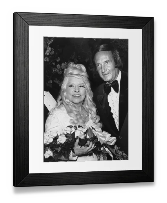 Framed Print : Mae West and Don Kirshner