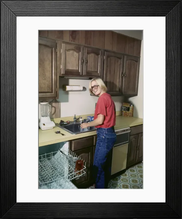 Framed Print : Susan Ford Washing Dishes Framed Print : Susan Ford Washing Dishes