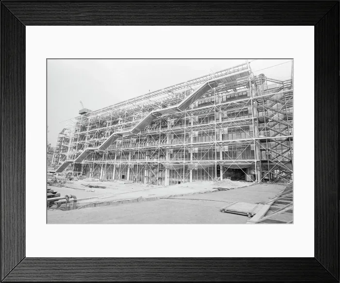 Framed Print : George Pompidou Center in Paris Framed Print : George Pompidou Center in Paris