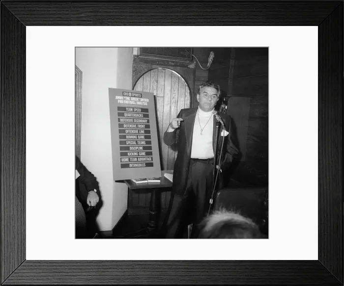Framed Print : Jimmy The Greek Framed Print : Jimmy The Greek