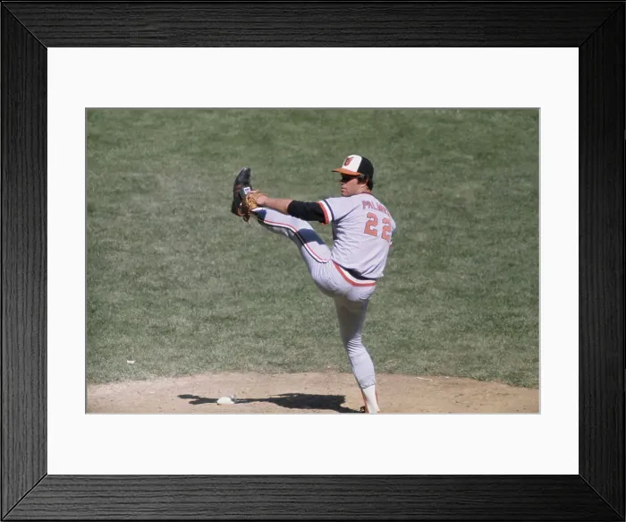 Framed Print : Baseball Player Jim Palmer Framed Print : Baseball Player Jim Palmer