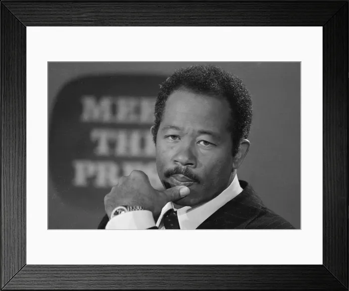Framed Print : Close Up Portrait of Eldridge Cleaver Framed Print : Close Up Portrait of Eldridge Cleaver