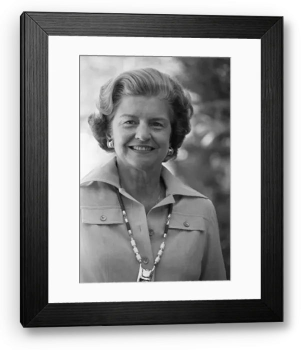 Framed Print : Betty Ford Closeup Framed Print : Betty Ford Closeup