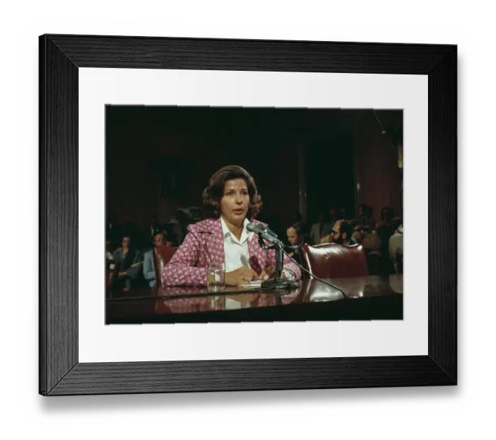 Framed Print : White House Press Official Margita White Framed Print : White House Press Official Margita White