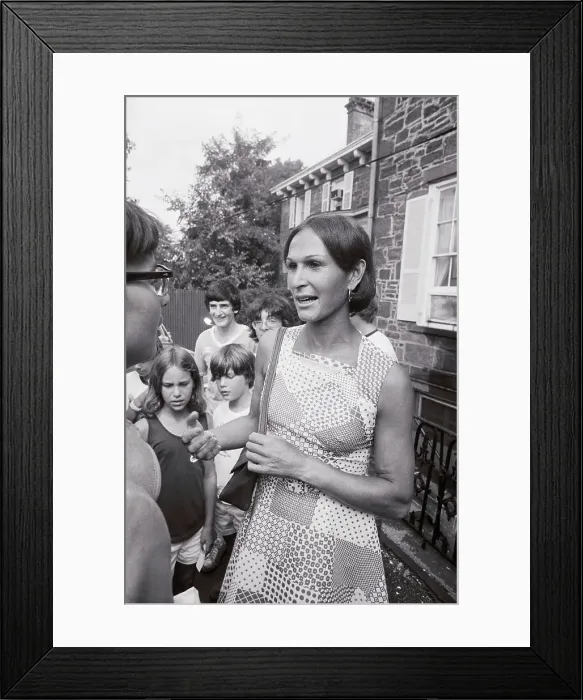 Framed Print : Dr. Renee Richards
