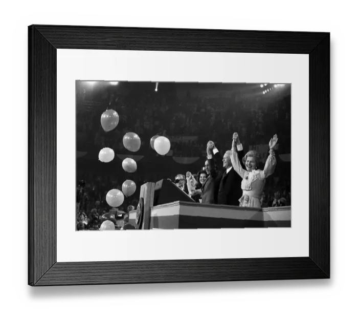 Framed Print : The Doles and the Fords at Convention Framed Print : The Doles and the Fords at Convention