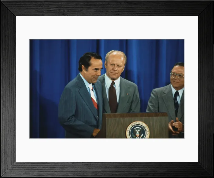 Framed Print : Bob Dole and Gerald Ford Framed Print : Bob Dole and Gerald Ford