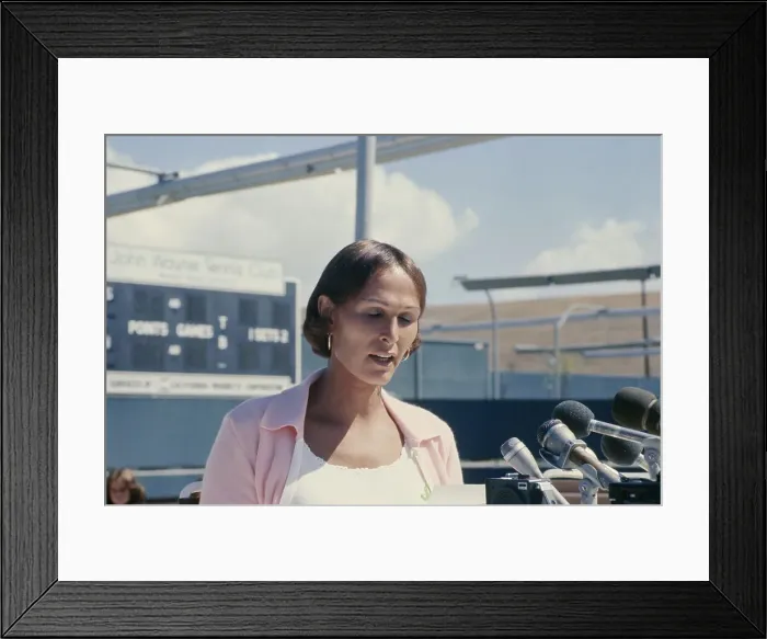 Framed Print : Dr Renee Richards Framed Print : Dr Renee Richards