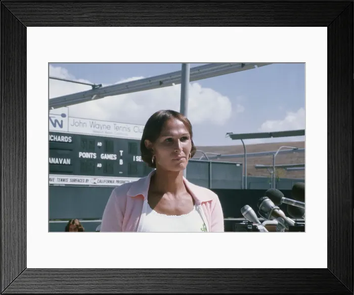 Framed Print : Dr Renee Richards Framed Print : Dr Renee Richards