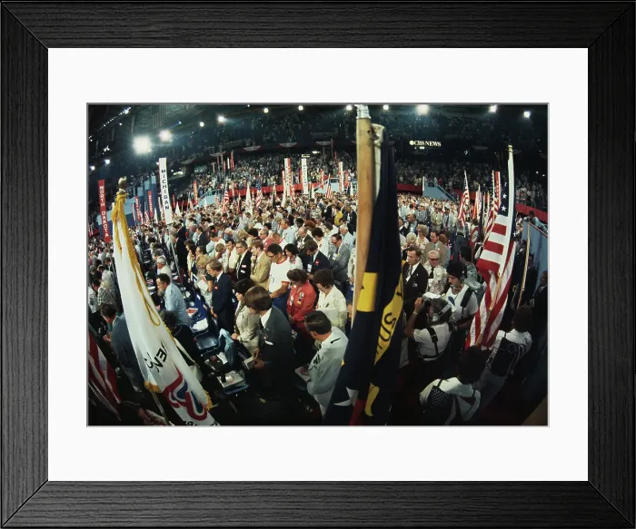 Framed Print : Opening Of Republican National Convention Framed Print : Opening Of Republican National Convention