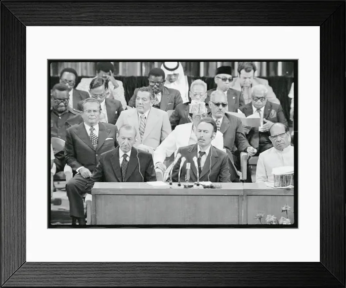 Framed Print : Josip Broz Tito and Others at Conference in Colombo Framed Print : Josip Broz Tito and Others at Conference in Colombo