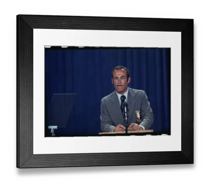 Framed Print : Barry Goldwater Speaking Framed Print : Barry Goldwater Speaking
