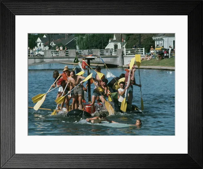 Framed Print : Anything That Floats Race Framed Print : Anything That Floats Race