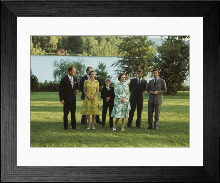 Framed Print : British Royal Family In Montreal, Canada Framed Print : British Royal Family In Montreal, Canada