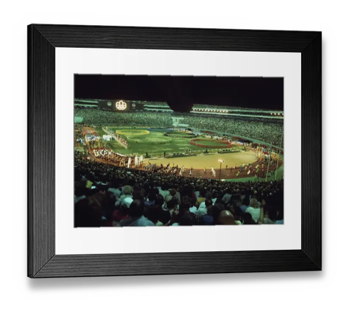 Framed Print : Summer Olympics Closing Ceremony, 1976